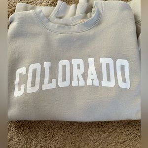 Oversized Colorado sweatshirt